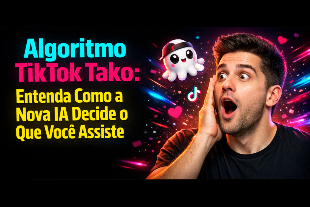Leia mais sobre o artigo Algoritmo TikTok Tako: Como a IA Define Seu Feed 2025