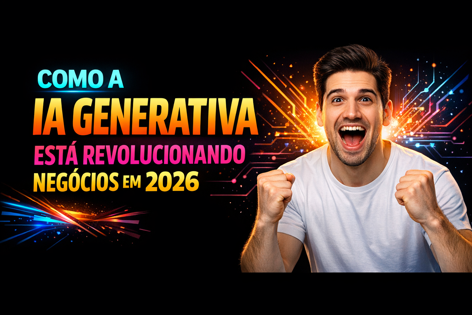 No momento, você está visualizando IA Generativa nos Negócios: Revolução em 2026