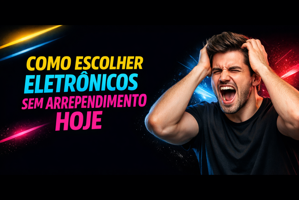 Leia mais sobre o artigo Escolher Eletrônicos Sem Arrependimento: 9 Passos Práticos