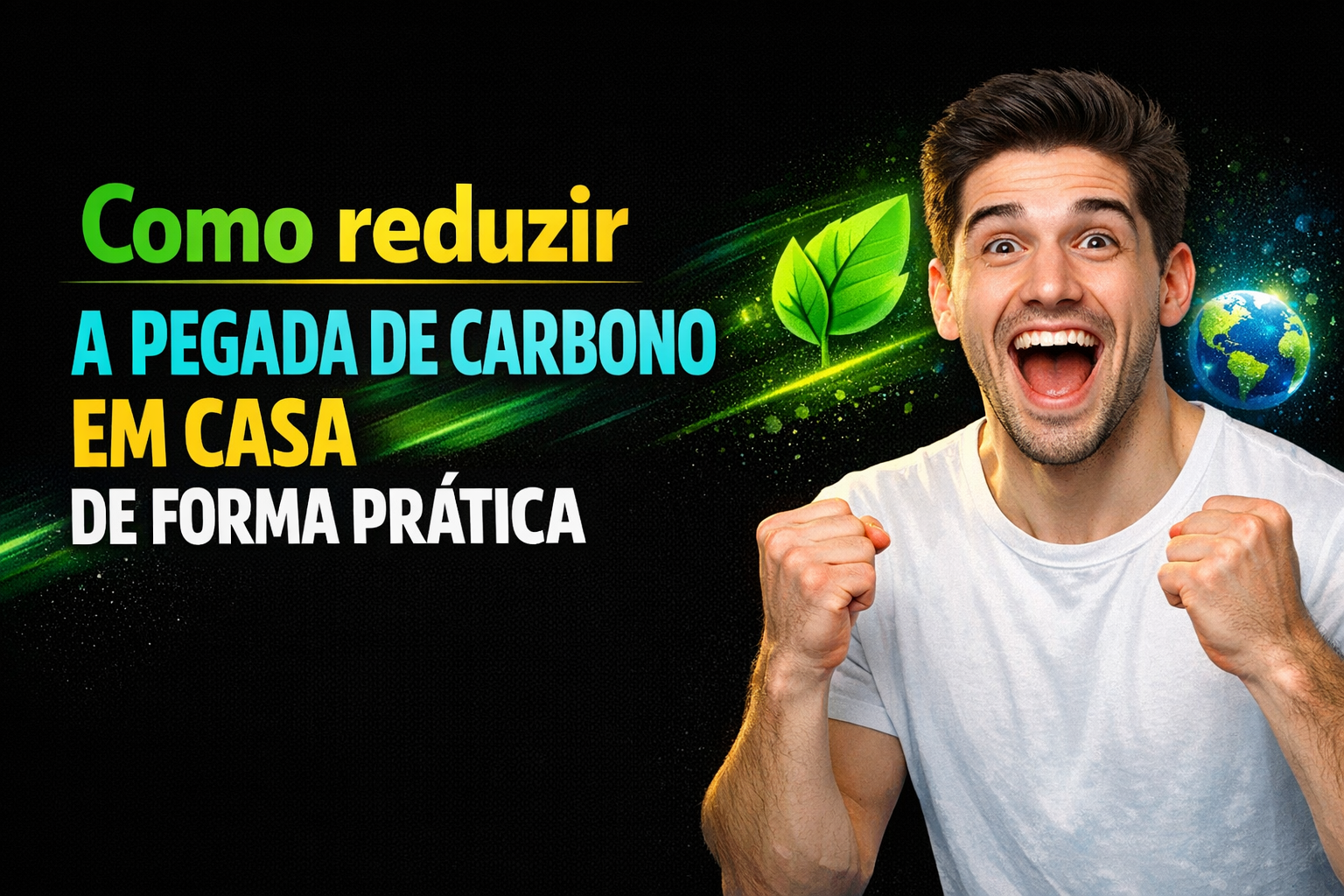 No momento, você está visualizando Como Reduzir Pegada de Carbono em Casa: Guia Completo