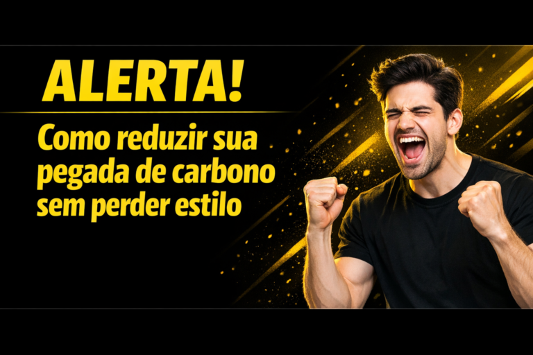 Leia mais sobre o artigo Reduzir Pegada de Carbono: Guia Prático com Estilo 2024