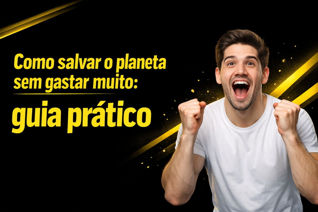 Leia mais sobre o artigo Salvar o Planeta Sem Gastar: 7 Dias de Ações Práticas