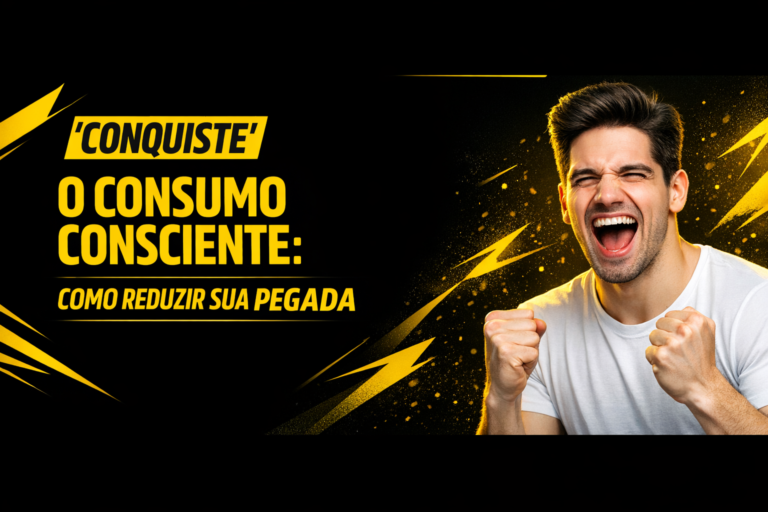 Leia mais sobre o artigo Consumo Consciente: 10 Passos para Reduzir Sua Pegada