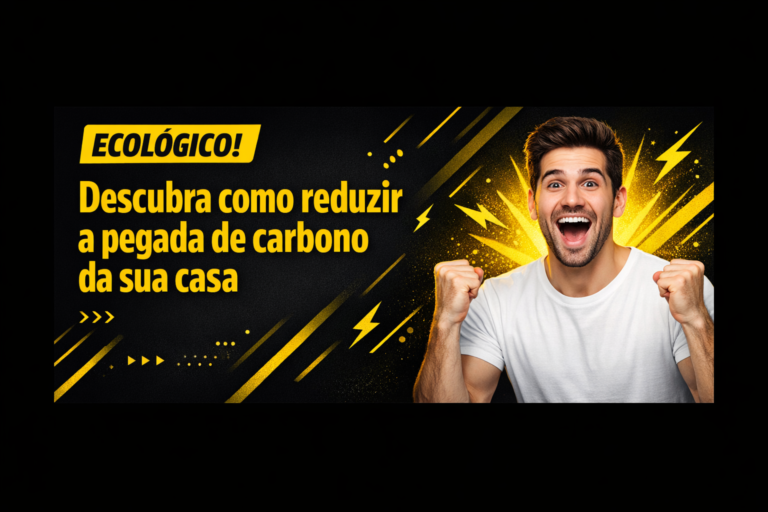 Leia mais sobre o artigo Como Reduzir Pegada de Carbono em Casa: 12 Passos Práticos