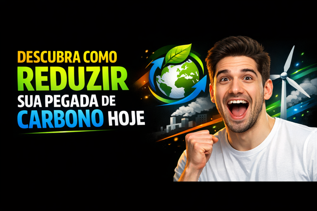 Leia mais sobre o artigo Reduzir Pegada de Carbono: 7 Ações Práticas para Hoje