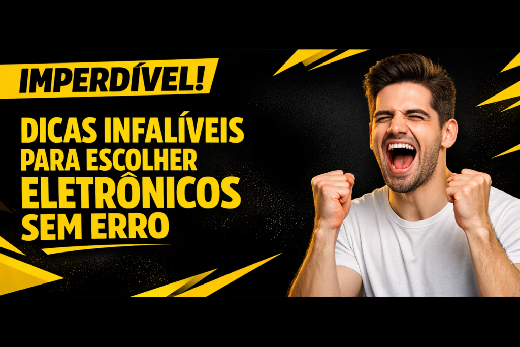 Leia mais sobre o artigo Como Escolher Eletrônicos: Guia Completo e Prático 2024