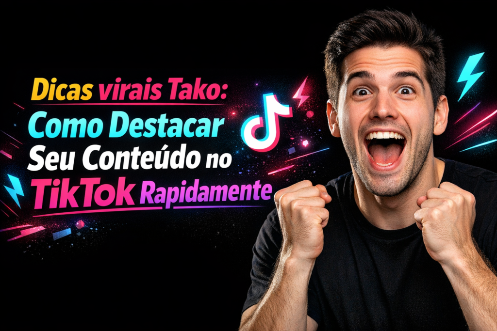 Leia mais sobre o artigo Dicas Virais TikTok Tako: 7 Passos para Viralizar Rápido