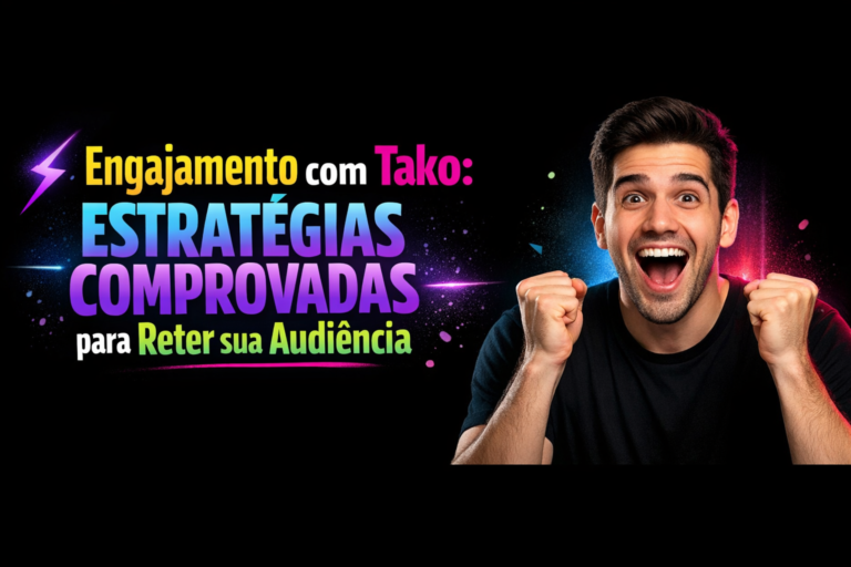 Leia mais sobre o artigo Engajamento com TikTok Tako: Reter Audiência em 2025