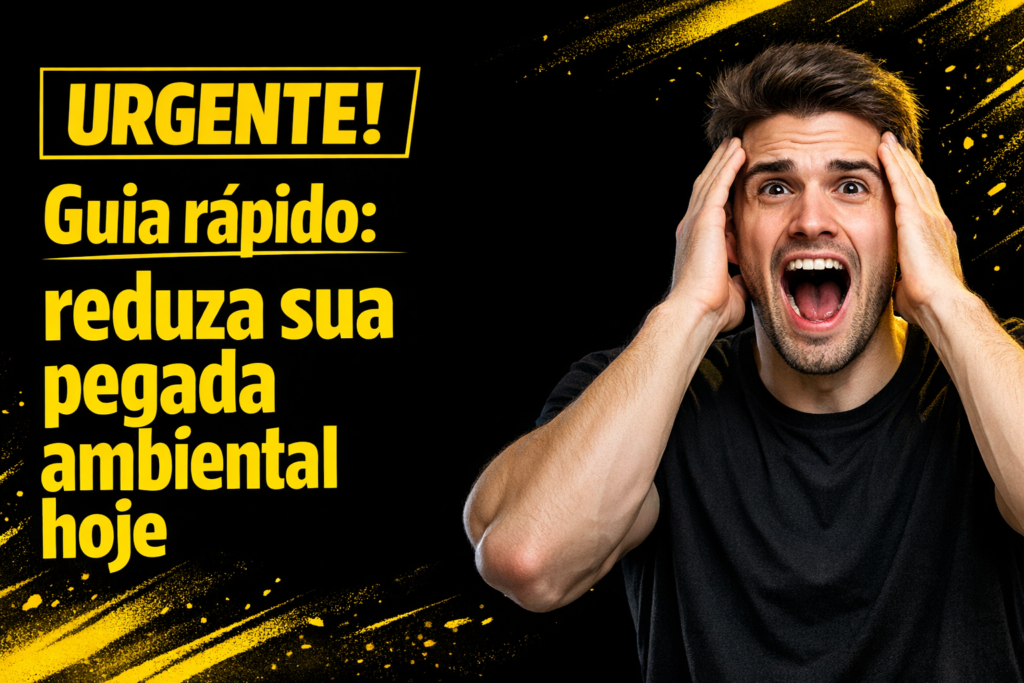 Leia mais sobre o artigo Reduzir Pegada Ambiental: 10 Ações Práticas Para Hoje