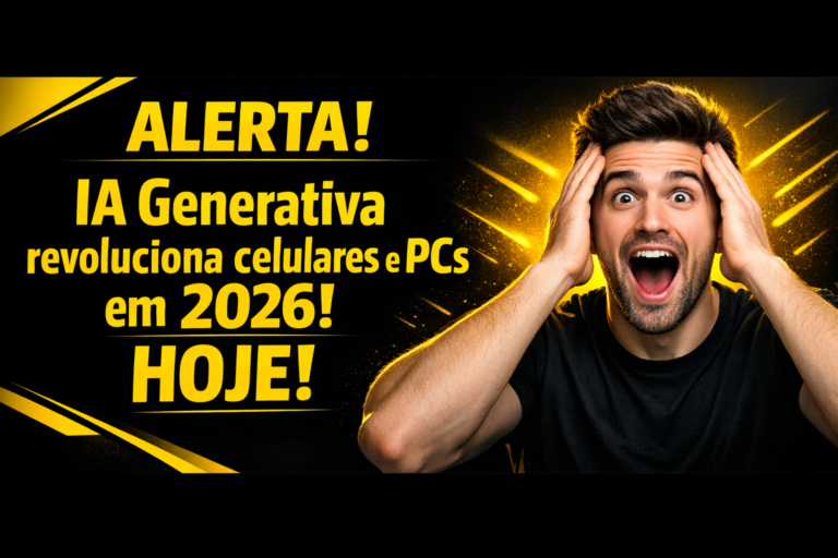 Leia mais sobre o artigo IA Generativa 2026: Revolução em Celulares e PCs no Brasil