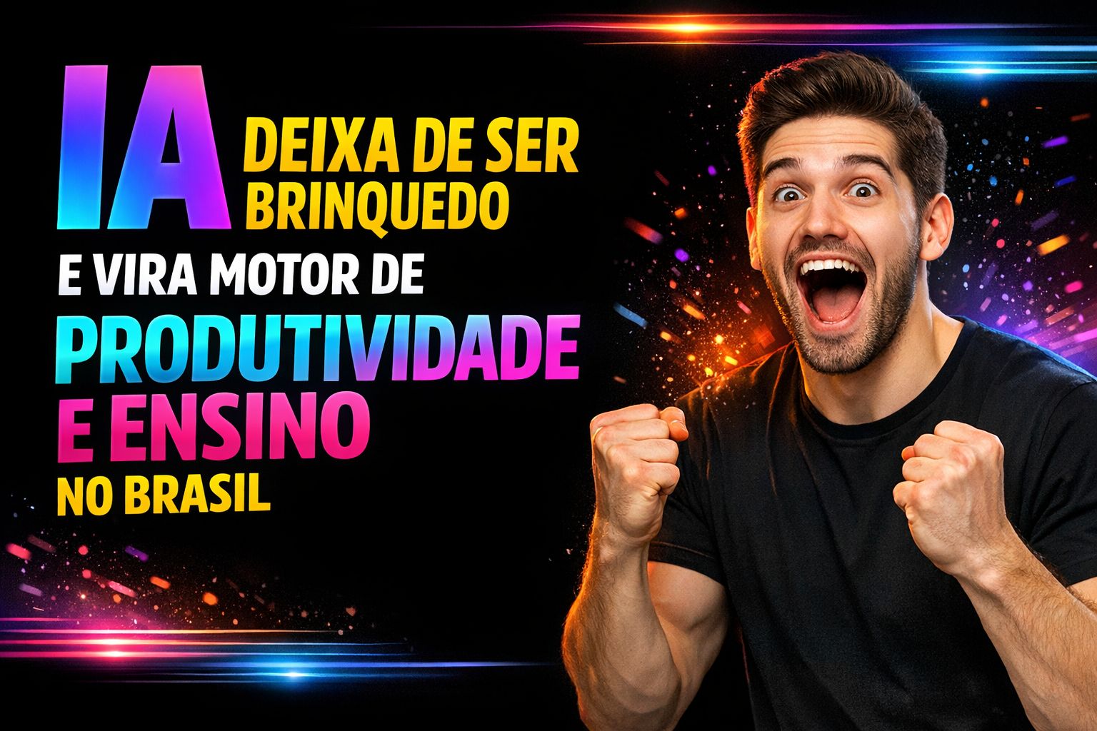 No momento, você está visualizando IA no Brasil: Produtividade Real em Empresas e Educação