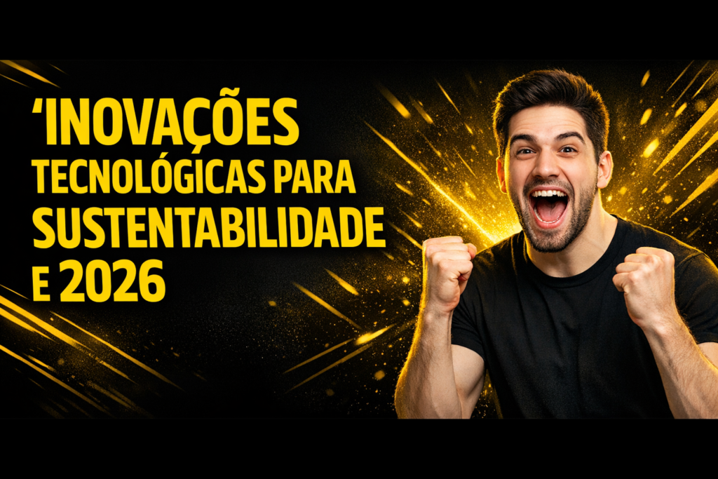 Leia mais sobre o artigo Inovações Tecnológicas para Sustentabilidade em 2026
