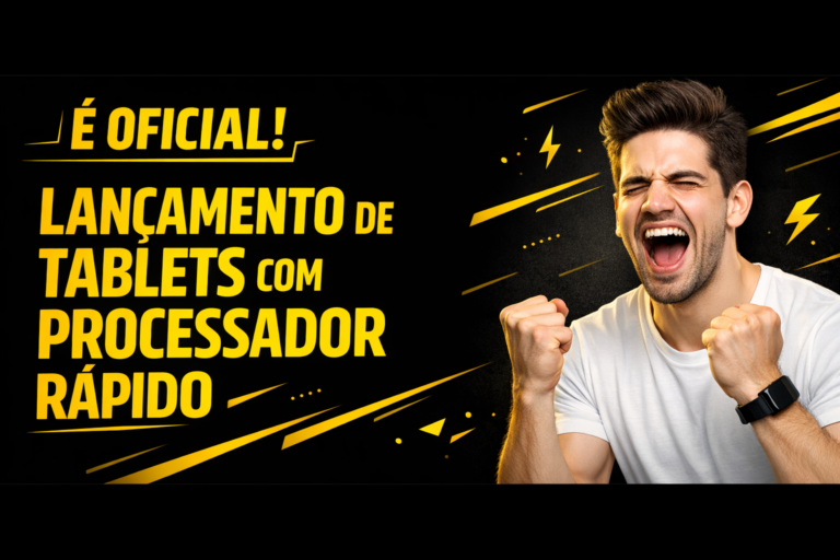Leia mais sobre o artigo Tablet com Processador Rápido: Guia Completo