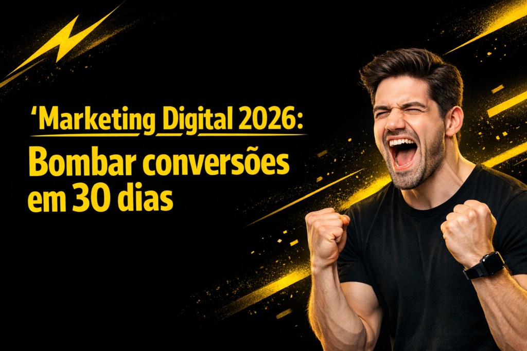 Leia mais sobre o artigo Marketing Digital 2026: Aumente Conversões em 30 Dias