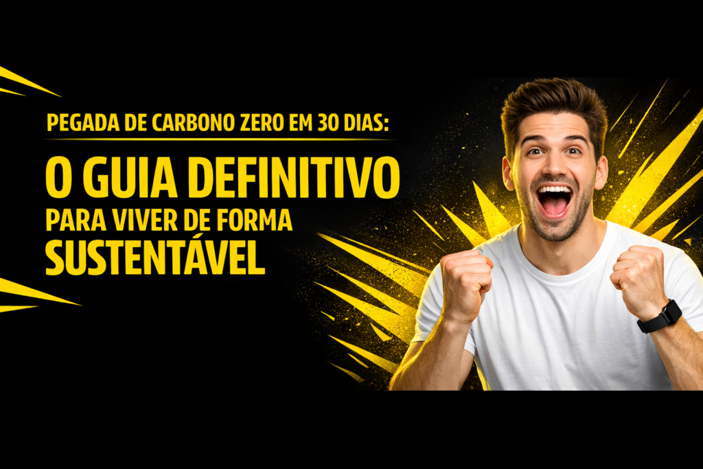 Leia mais sobre o artigo Pegada de Carbono Zero: Guia Prático em 30 Dias