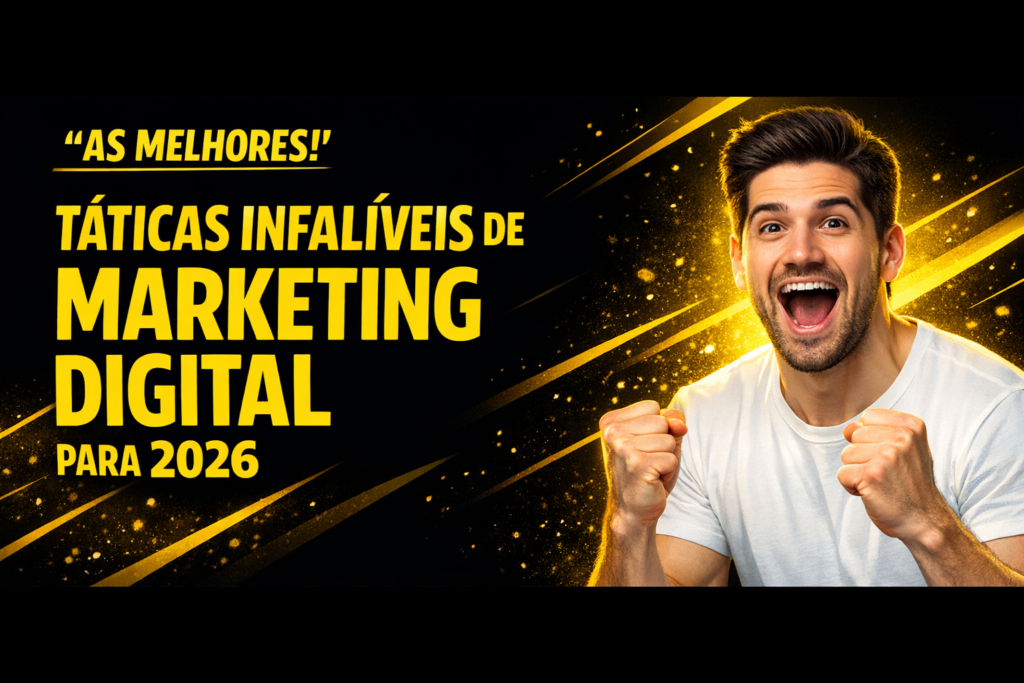Leia mais sobre o artigo Marketing Digital 2026: 10 Táticas Validadas Para Crescer