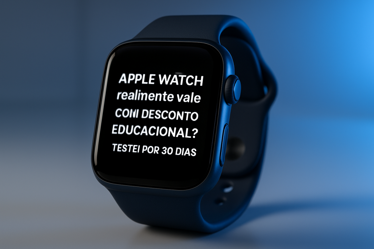 No momento, você está visualizando Apple Watch realmente vale com desconto educacional? Testei por 30 dias