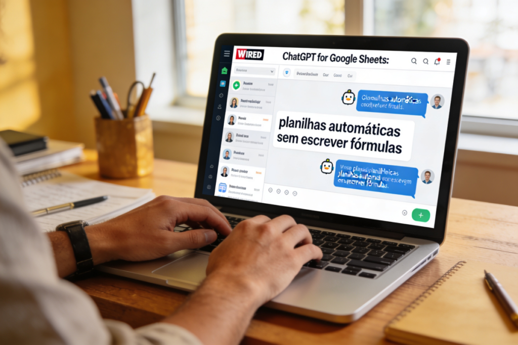 Leia mais sobre o artigo ChatGPT for Google Sheets: planilhas automáticas sem escrever fórmulas