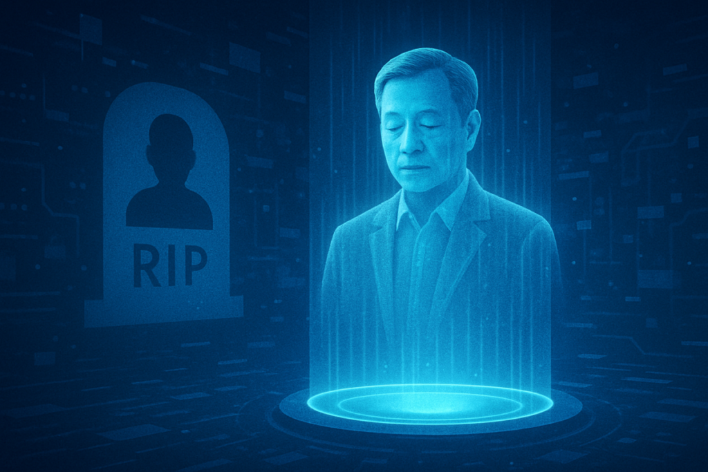 Leia mais sobre o artigo China lança holograma de falecidos: veja o que muda