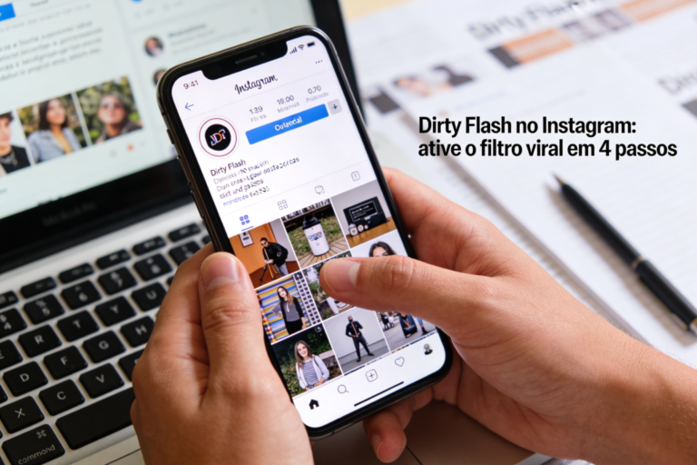 Leia mais sobre o artigo Dirty Flash no Instagram: ative o filtro viral em 4 passos