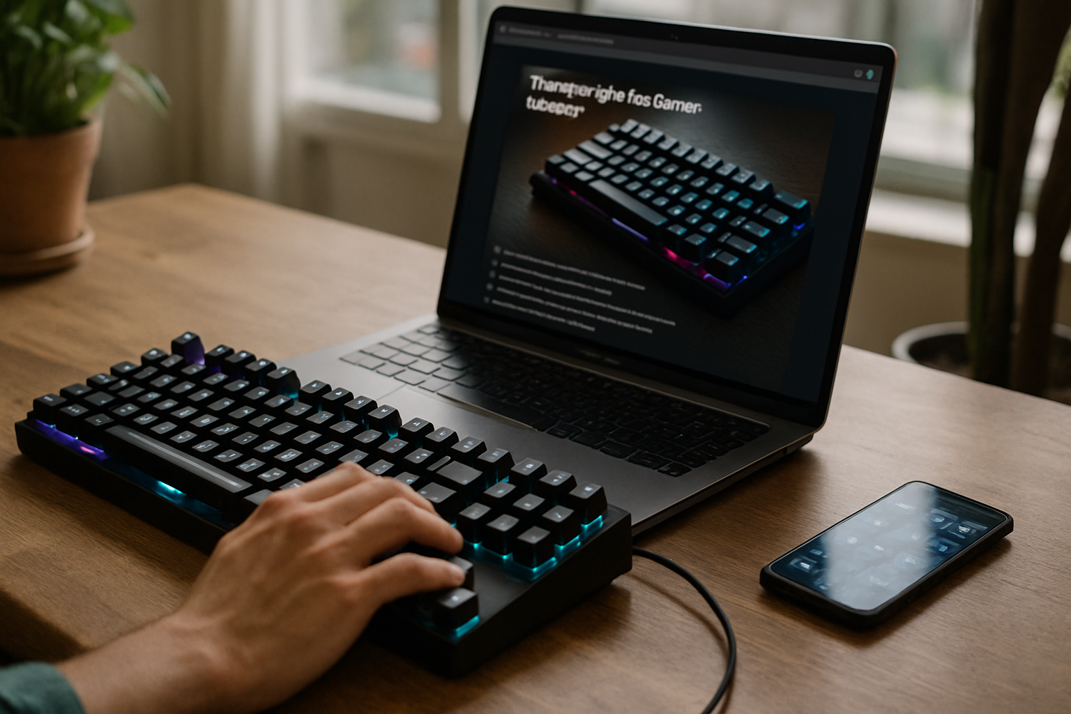 No momento, você está visualizando Teclado Mecânico Gamer 2026: 7 Tecnologias Revolucionárias que Dominam