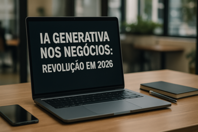Leia mais sobre o artigo IA Generativa nos Negócios: Revolução em 2026