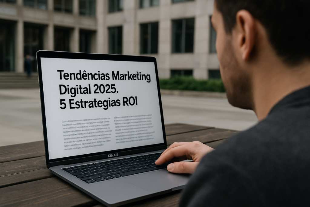 Leia mais sobre o artigo Tendências Marketing Digital 2026: 5 Estratégias ROI