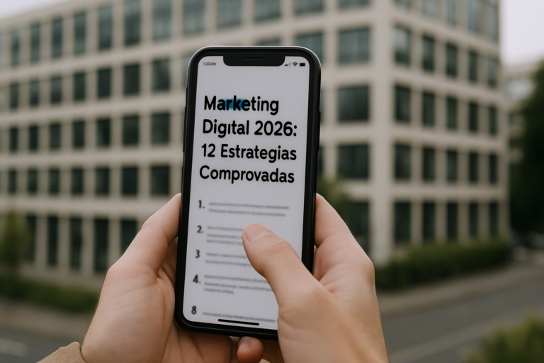 Leia mais sobre o artigo Marketing Digital 2026: 12 Estratégias Comprovadas