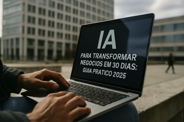 Leia mais sobre o artigo IA Para Transformar Negócios em 30 Dias: Guia Prático 2025