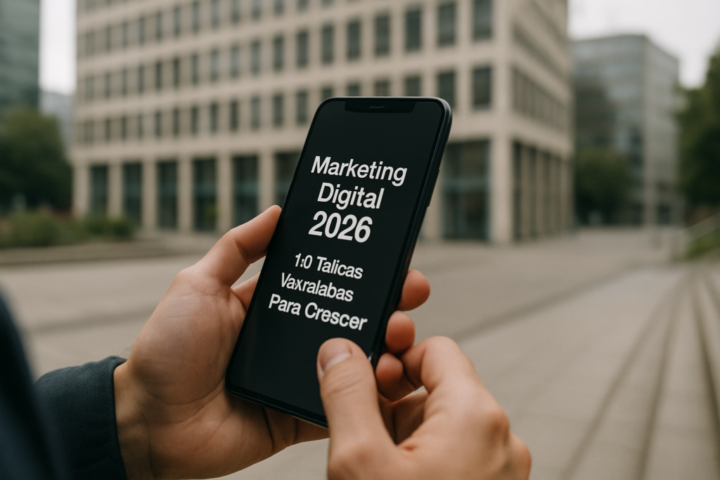 Leia mais sobre o artigo Marketing Digital 2026: 10 Táticas Validadas Para Crescer