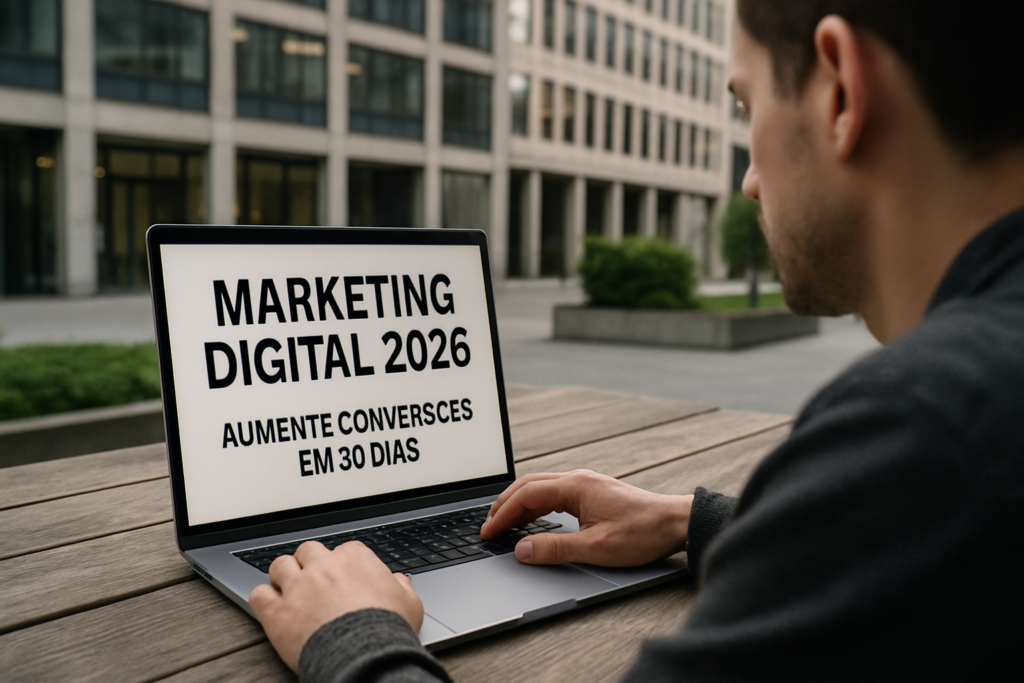 Leia mais sobre o artigo Marketing Digital 2026: Aumente Conversões em 30 Dias