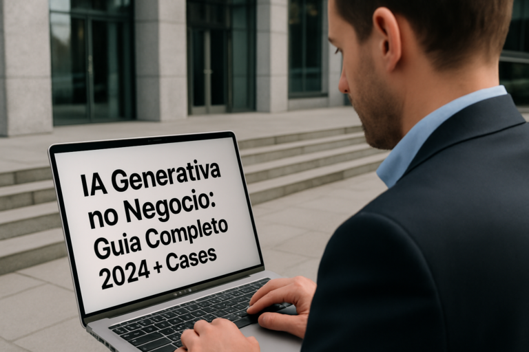 Leia mais sobre o artigo IA Generativa no Negócio: Guia Completo 2024 + Cases