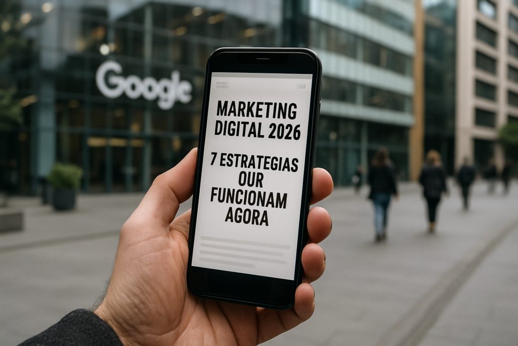 Leia mais sobre o artigo Marketing Digital 2026: 7 Estratégias Que Funcionam Agora
