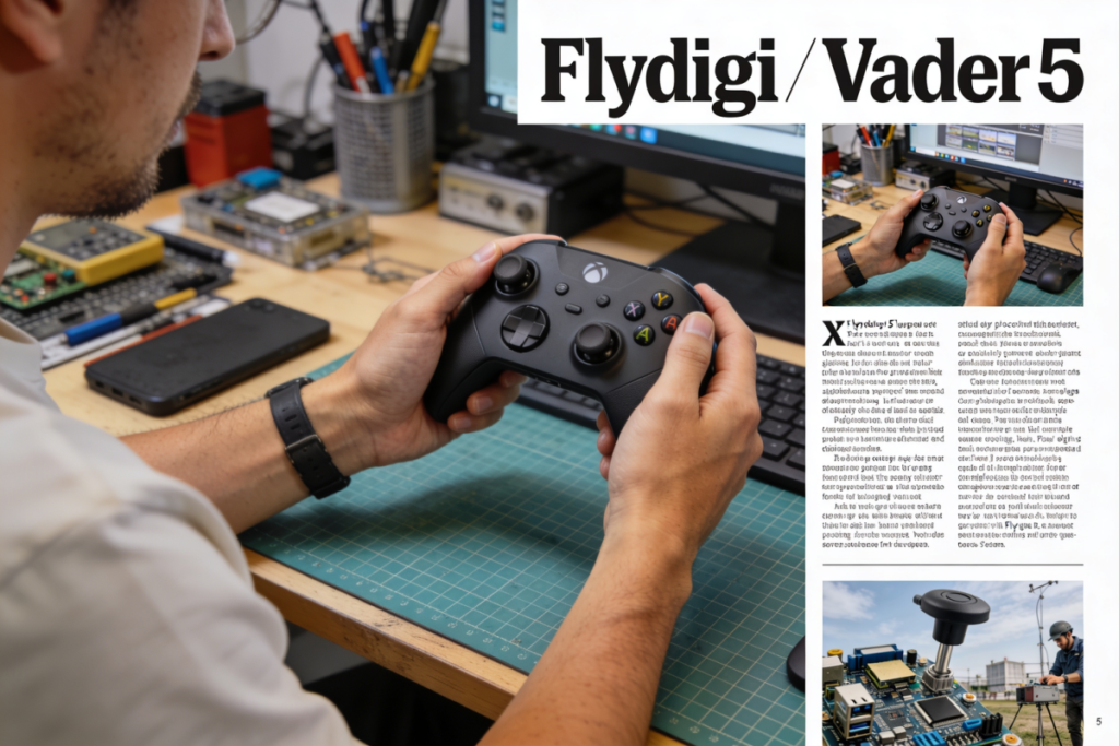 Leia mais sobre o artigo Flydigi Vader 5 Pro vale a pena? Análise completa do controle