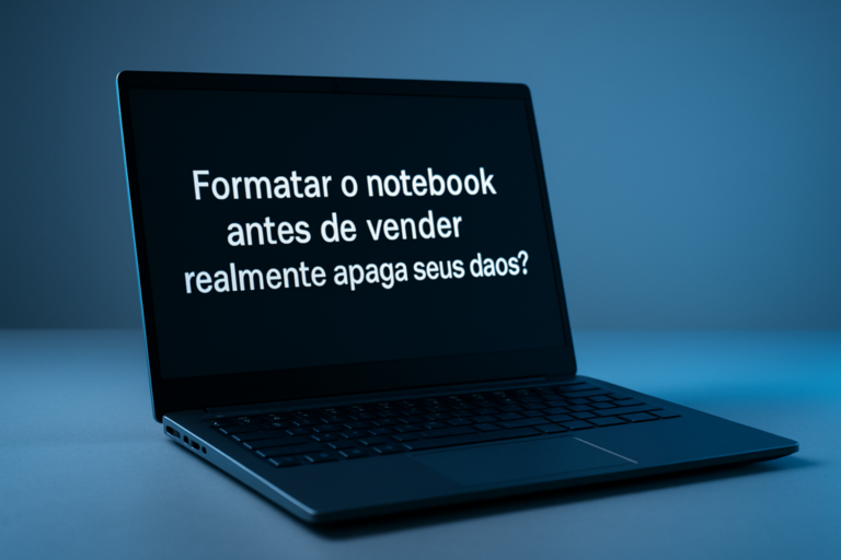 Leia mais sobre o artigo Formatar o notebook antes de vender realmente apaga seus dados?