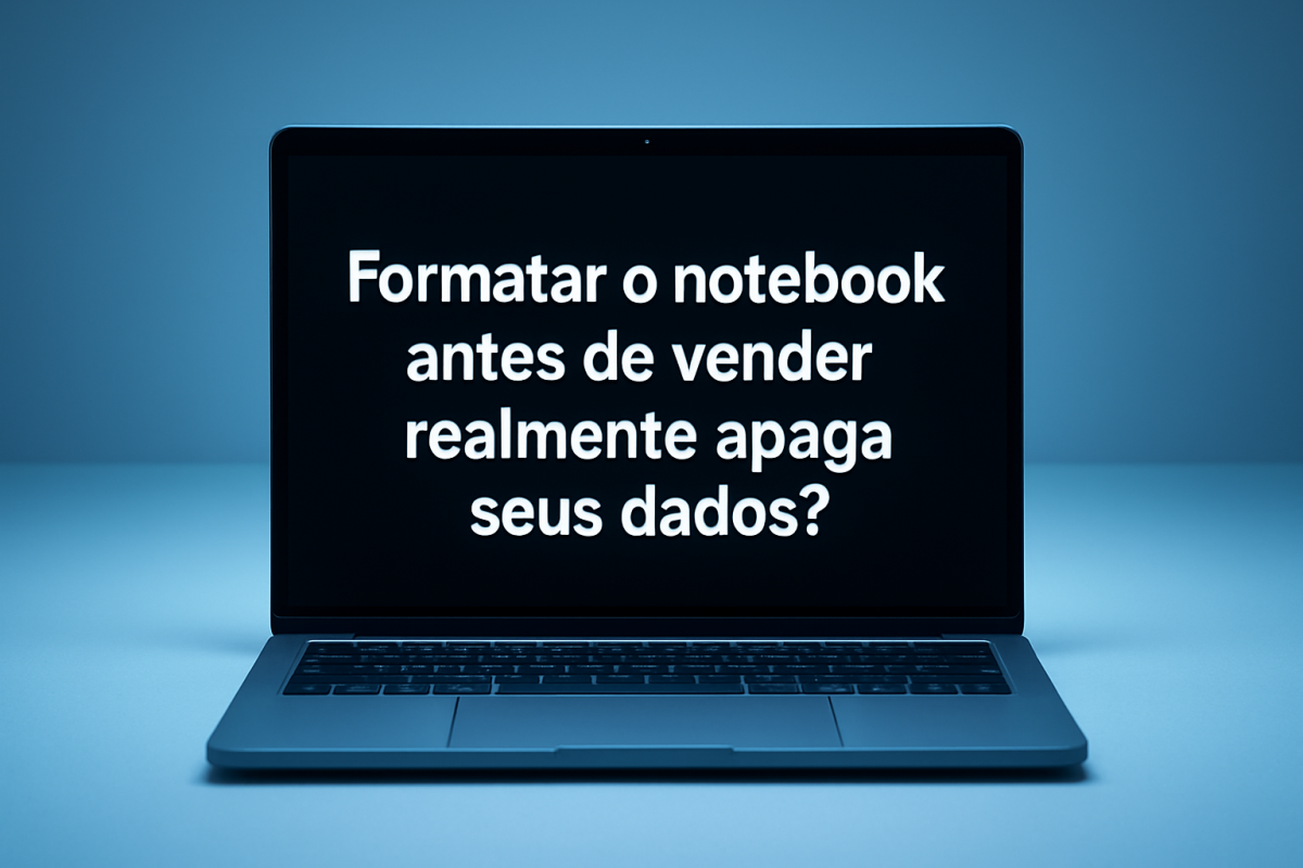 No momento, você está visualizando Formatar o notebook antes de vender realmente apaga seus dados?
