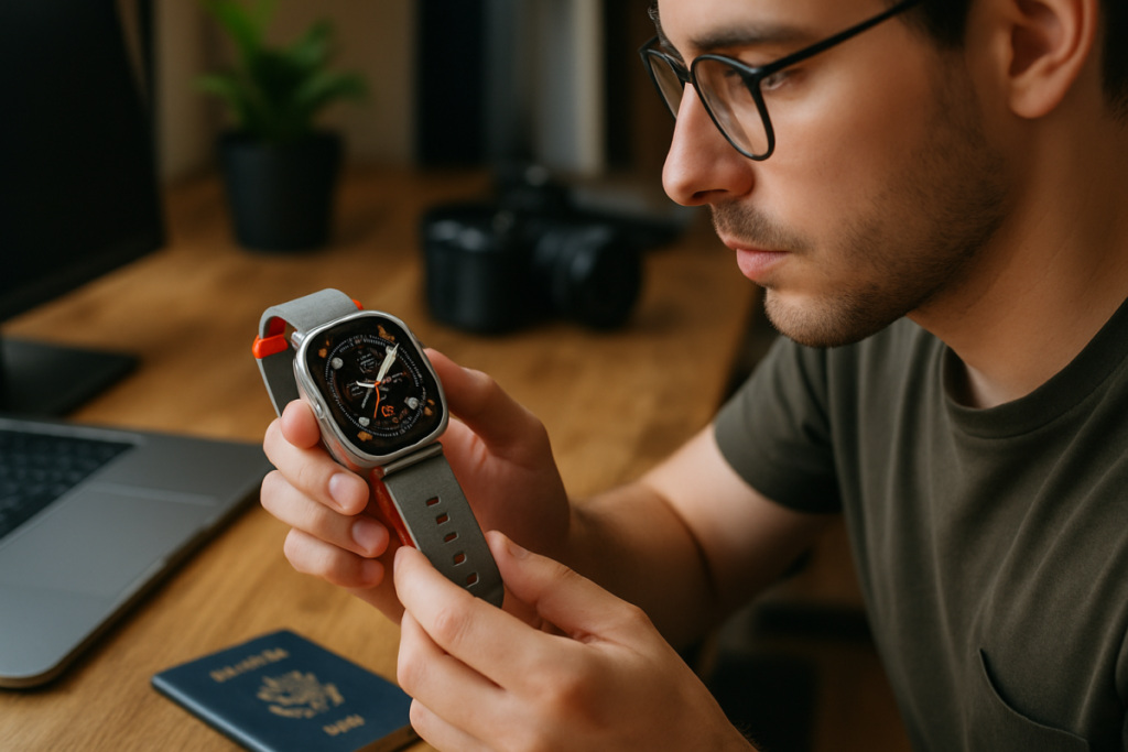 Leia mais sobre o artigo Galaxy Watch Ultra vale a pena para viagens internacionais? Análise completa
