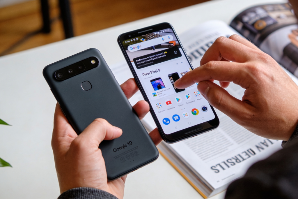 Leia mais sobre o artigo Google Pixel 9 vs Pixel 10: 7 diferenças que decidem a atualização