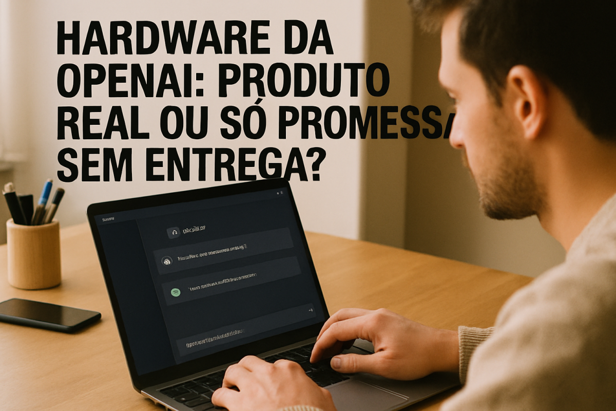 No momento, você está visualizando Hardware da OpenAI: produto real ou só promessa sem entrega?