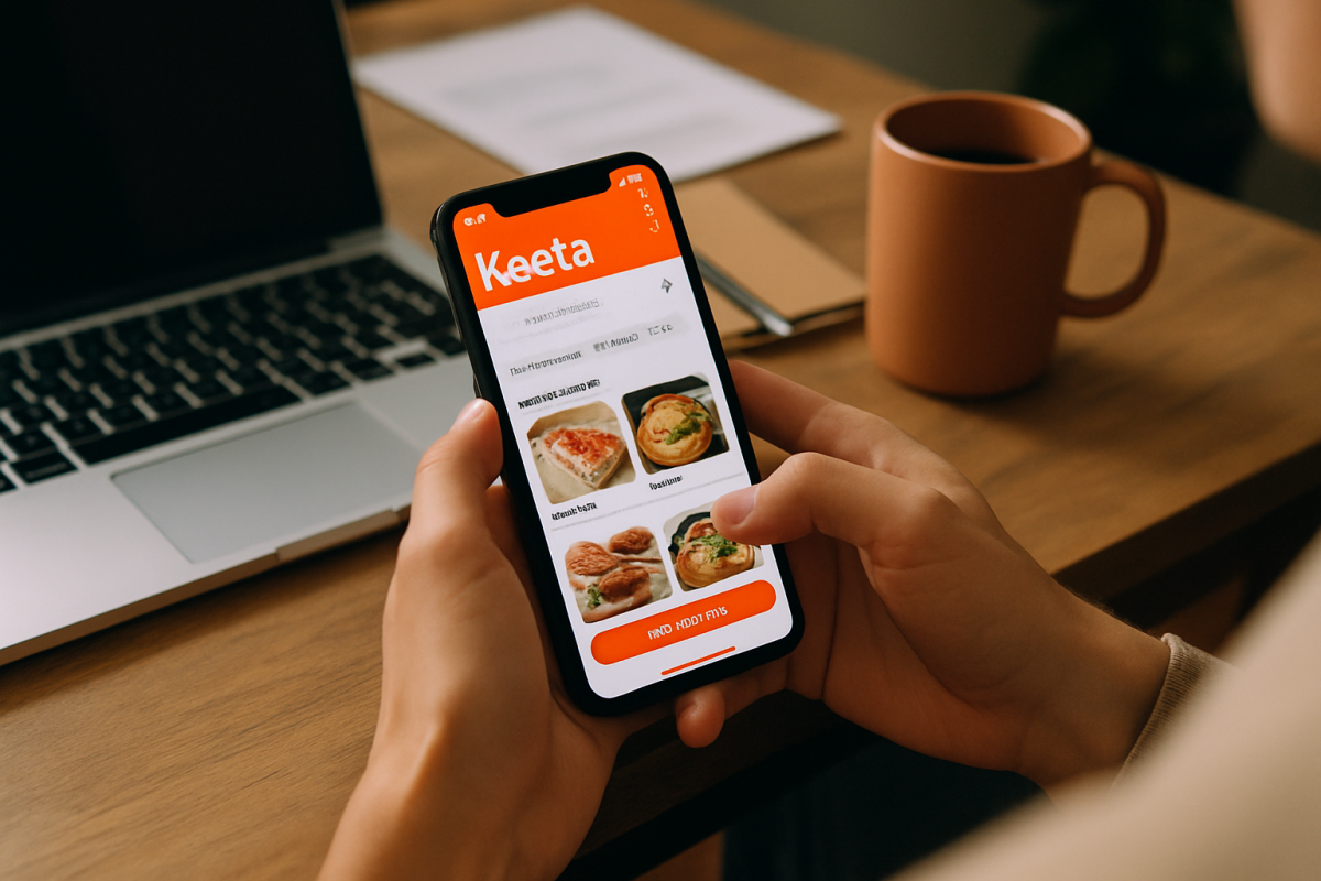 No momento, você está visualizando Keeta no Brasil: passo a passo para usar o novo app de delivery
