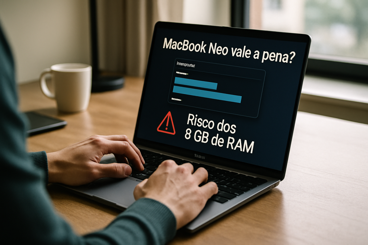 No momento, você está visualizando MacBook Neo vale a pena? Benchmarks reais e o risco dos 8 GB de RAM