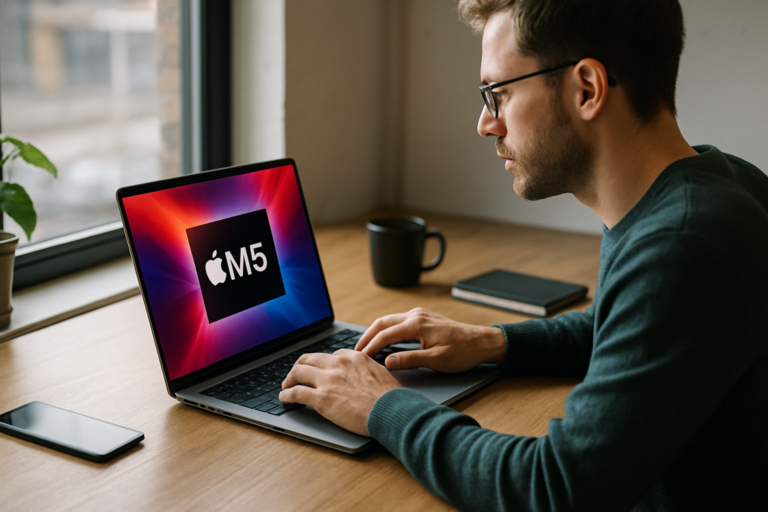 Leia mais sobre o artigo MacBook Pro M5 vale a pena? Análise após semanas de uso intenso