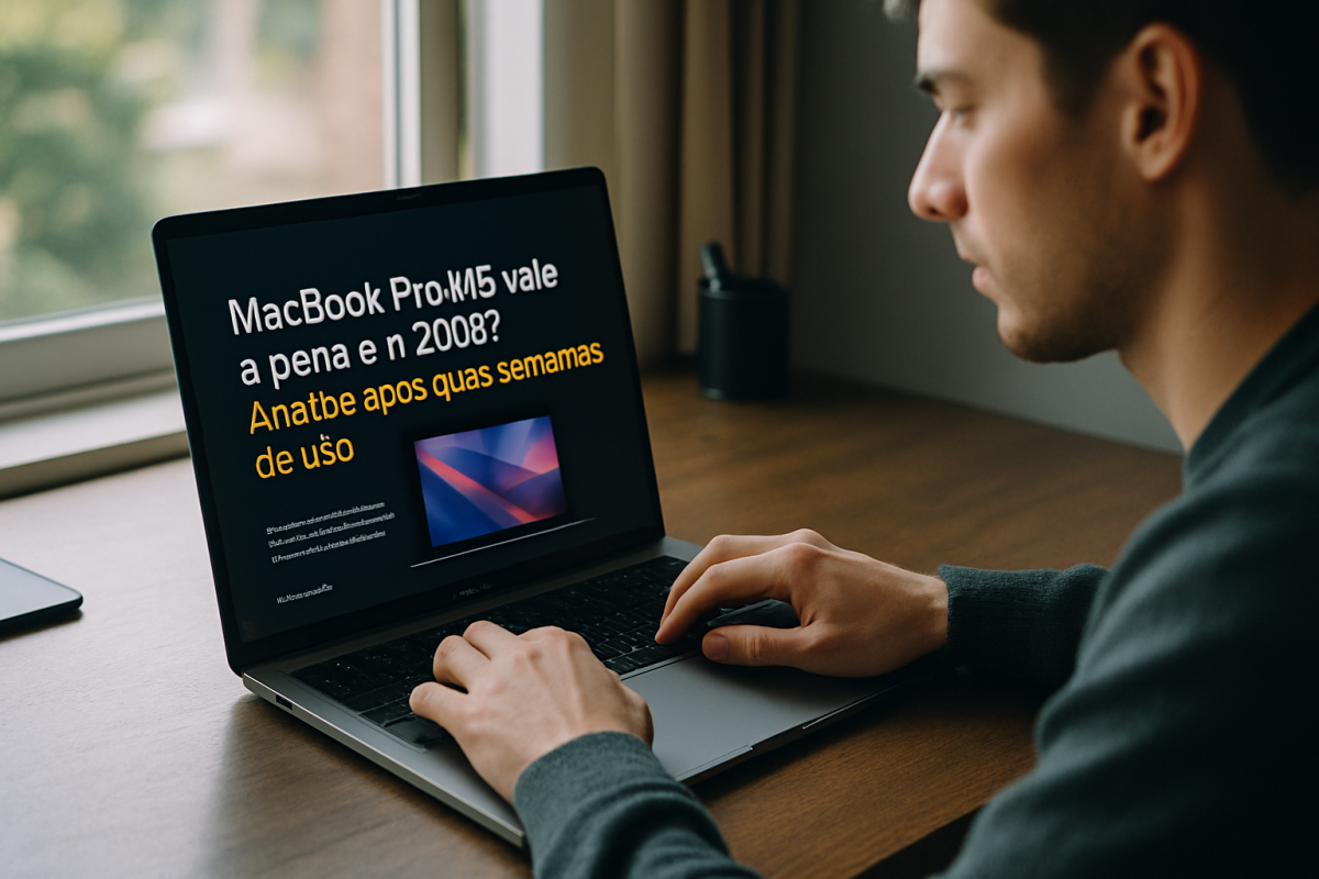 No momento, você está visualizando MacBook Pro M5 vale a pena em 2026? Análise após duas semanas de uso
