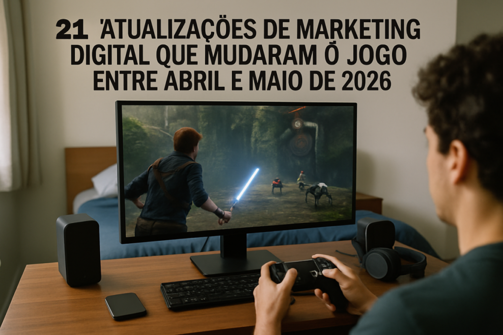 Leia mais sobre o artigo 21 Atualizações de Marketing Digital que Mudaram o Jogo entre Abril e Maio de 2026