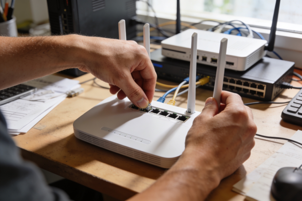 Leia mais sobre o artigo Nova tecnologia com 21 lasers transmite 362 Gbps e pode aposentar o Wi-Fi