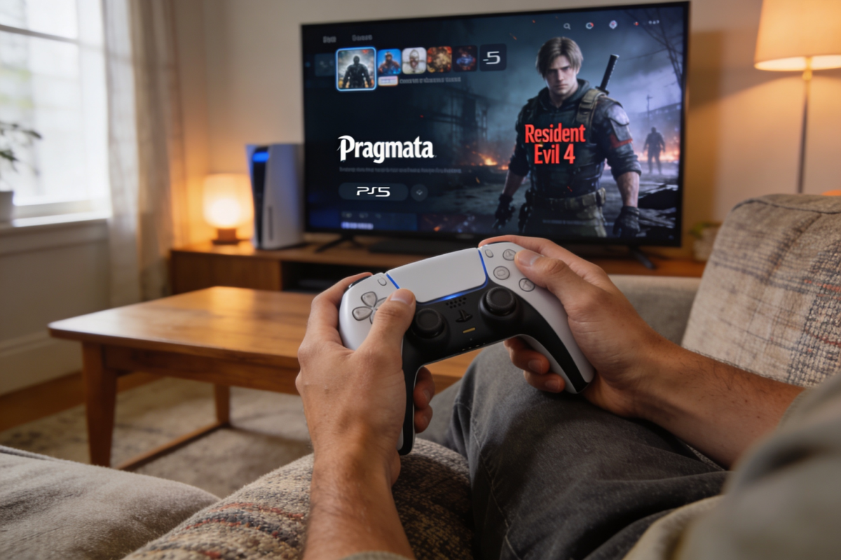 No momento, você está visualizando Pragmata e Resident Evil 4 dominam o PS5: análise dos mais baixados