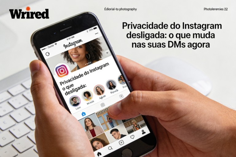 Leia mais sobre o artigo Privacidade do Instagram desligada: o que muda nas suas DMs agora