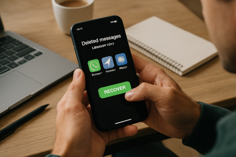 Leia mais sobre o artigo Mensagens apagadas no WhatsApp, Telegram e Signal: recupere agora