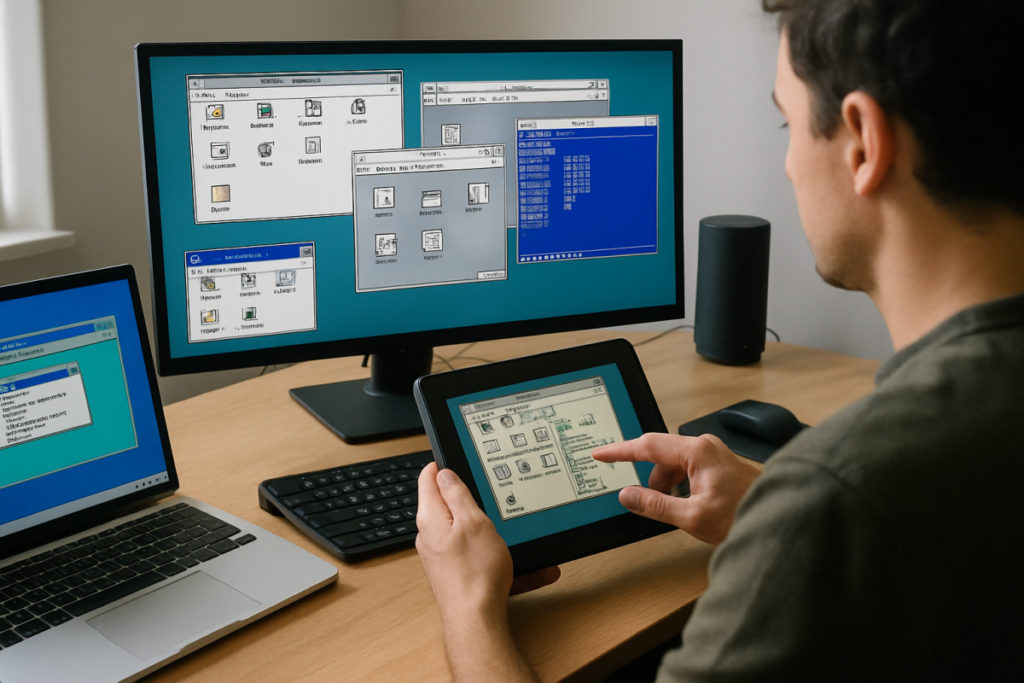 Leia mais sobre o artigo Screenshots de OSes Clássicos: uma viagem visual pelos sistemas que moldaram o PC