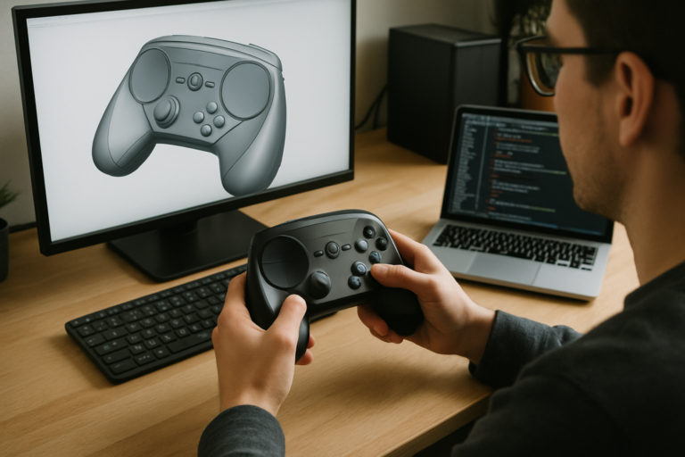 Leia mais sobre o artigo Valve libera arquivos CAD do Steam Controller: o que você pode fazer com isso